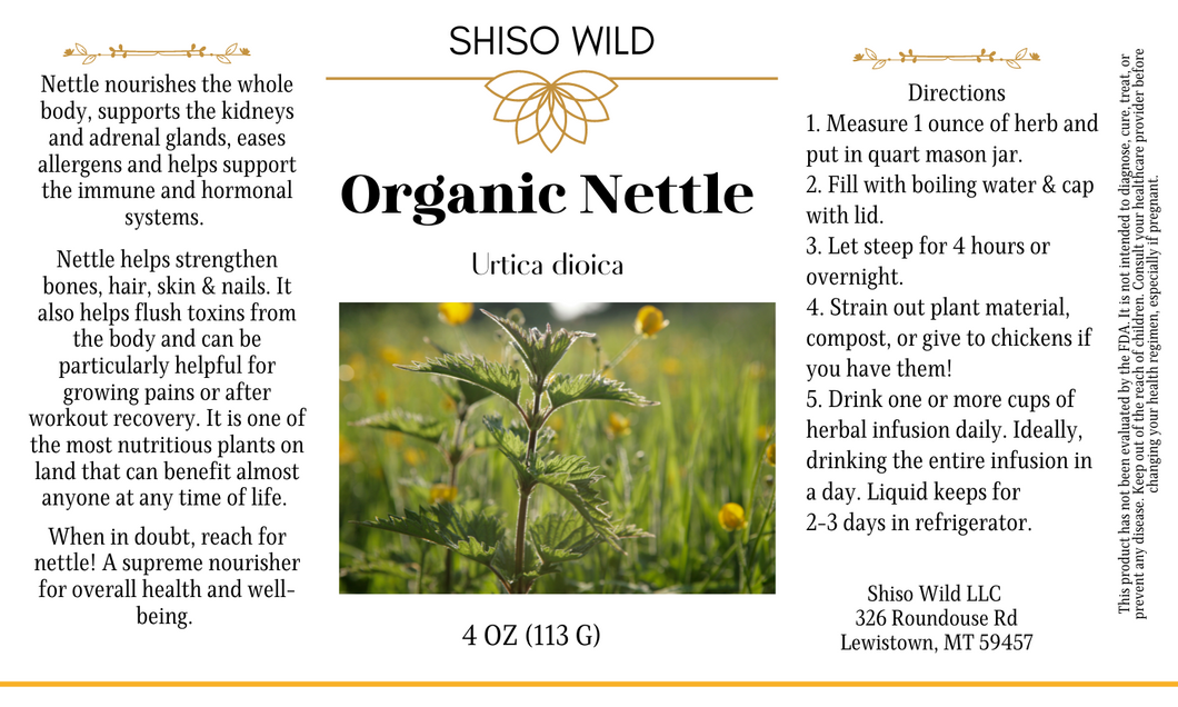 Organic Nettle Leaf